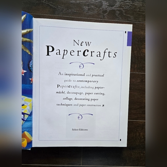 New Papercrafts Book Art Crafter 1998 Hard Cover Insperation - Picture 7 of 7